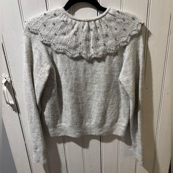 ONLY Rhinestone Collared Pullover - Picture 5 of 6